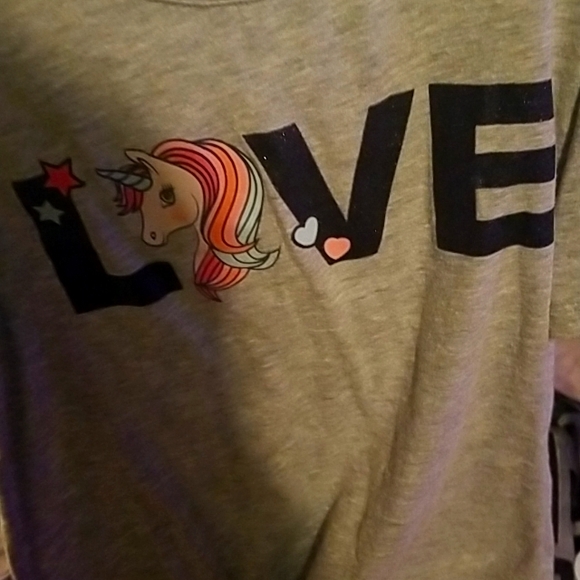 Grey short sleeves top - Picture 3 of 3